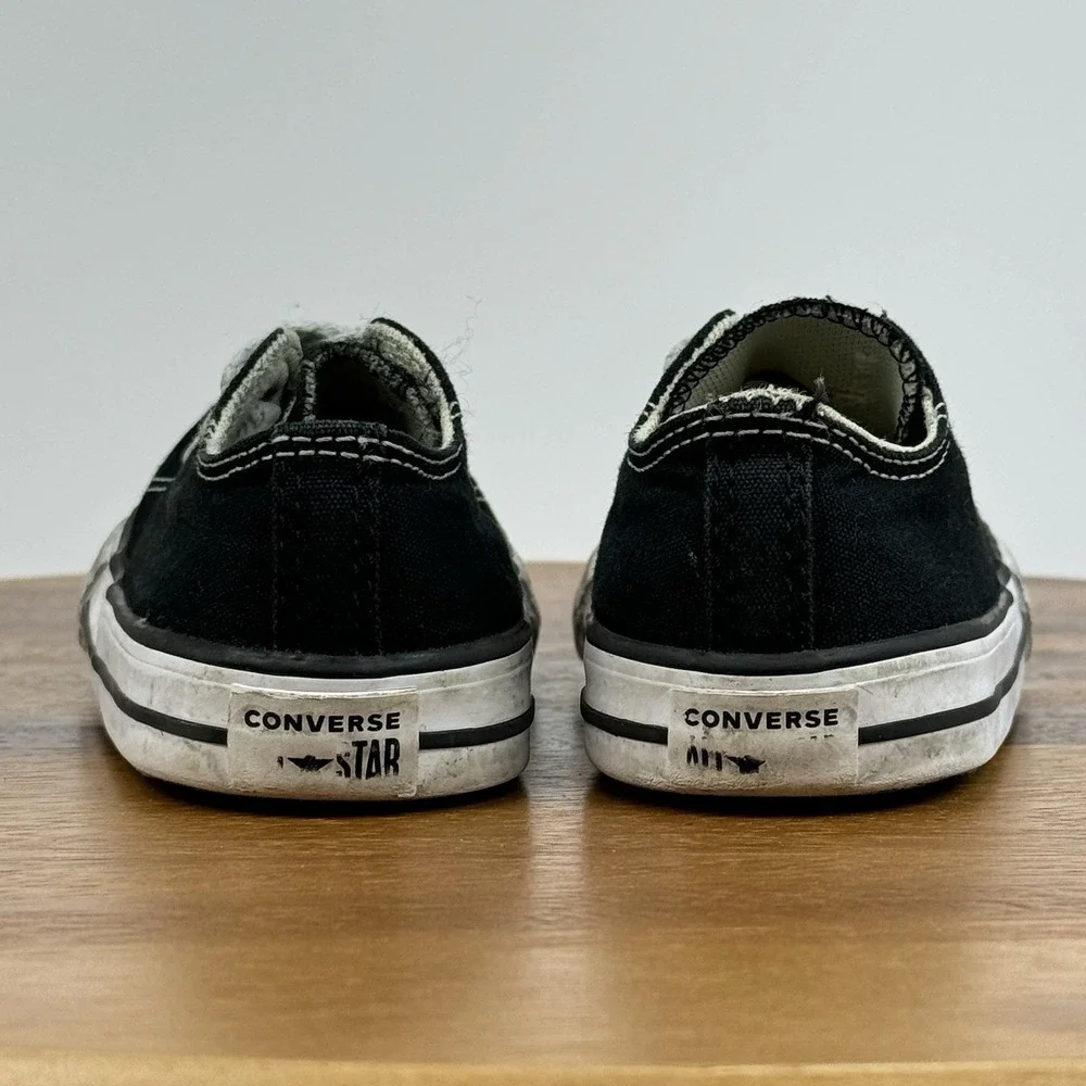 Little Kids Converse Chuck Taylor All Star Black Casual Low‎ Sneakers Size 8 C